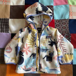 Patagonia Baby Synchilla® Fleece Zip Cat Jacket Sz 6-12M